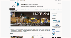 Desktop Screenshot of laccei.org